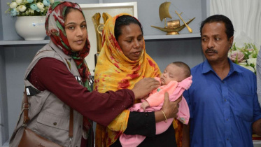 চুরি যাওয়া নবজাতক উদ্ধার 