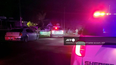 একাধিকবার গুলির শব্দ শোনার অভিযোগে আসলে আইনশৃঙ্খলা রক্ষাকারী বাহিনী দ্রুত ঘটনাস্থলে পৌঁছায়। ছবি: এএফপি