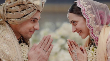 সিদ্ধার্থ মালহোত্রা ও কিয়ারা আদভানির বিয়ের ছবি