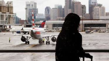 বোস্টনের লোগান আন্তর্জাতিক বিমানবন্দর। ফাইল ছবি: রয়টার্স