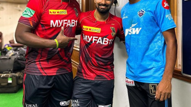 Andre Russell, Litton Das & Mustafizur Rahman 