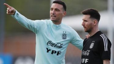 Lionel Scaloni & Lionel Messi