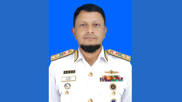 নৌবাহিনী প্রধান হলেন রিয়ার এডমিরাল মোহাম্মদ নাজমুল হাসান