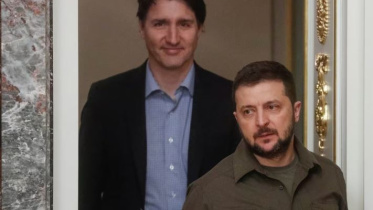 ২০২২ এর মে মাসে ইউক্রেন সফর করেন ট্রুডো। ফাইল ছবি: রয়টার্স