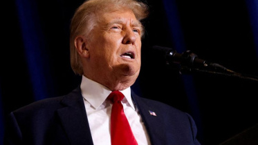 ২০২৩ এর ২০ সেপ্টেম্বর নির্বাচনী প্রচারণায় আইওয়া অঙ্গরাজ্যে বক্তব্য রাখছেন ট্রাম্প। ছবি: রয়টার্স