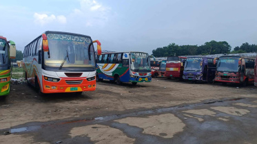 ঢাকা-রাজবাড়ী রুটে বাস চলাচল বন্ধ