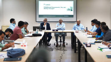 বাংলাদেশে নিউমোনিয়ায় প্রতি ঘণ্টায় মারা যাচ্ছে ২ থেকে ৩ শিশু: আইসিডিডিআর,বি