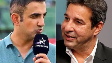 wasim akram and gautam gambhir