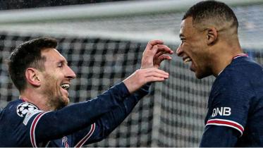 lionel messi & Kylian Mbappé 