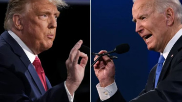 নভেম্বরে ট্রাম্প-বাইডেন লড়াই আসন্ন। ছবি: রয়টার্স থেকে কোলাজ 