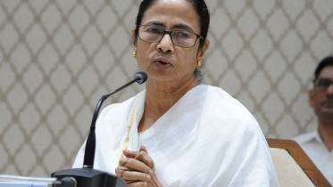 পশ্চিমবঙ্গের মূখ্যমন্ত্রী মমতা বন্দ্যোপাধ্যায়। ফাইল ছবি: স্টেটসম্যান
