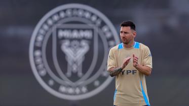 Argentina's forward Lionel Messi