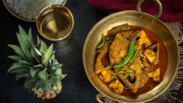 আনারস দিয়ে ইলিশ