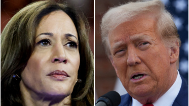 Trump and Kamala 