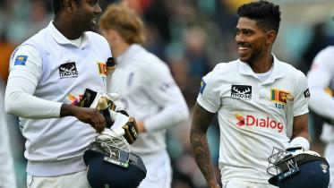 Pathum Nissanka and Angelo Mathews 