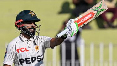 Pakistan's Saud Shakeel 