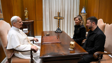 Pope sees Zelenskyi