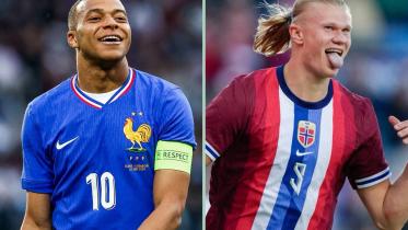 Kylian Mbappe and Erling Haaland