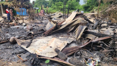 ২০২৪ সালের তুলনায় ২০২৫ সালে দ্বিগুণের বেশিবার বিমান হামলা চালায় সামরিক জান্তা। ছবি: সংগৃহীত