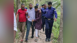 প্যারোলে মুক্তি পেয়ে বাড়ি যাচ্ছেন নিষিদ্ধ ঘোষিত ছাত্রলীগের নেতা রাকিবুল ইসলাম। ছবি: সংগৃহীত