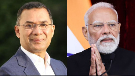Tareq Zia and Narendra Modi collage. 