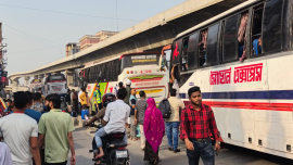 ঘরমুখো যাত্রী