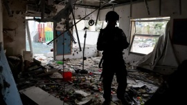 Central Israel Kindergarten Hit by Cluster Missile Debris