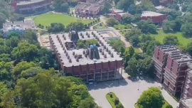 আইআইটি কানপুরের বার্ডস আই ভিউ। ছবি: ওয়েবসাইট থেকে নেওয়া