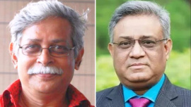 অধ্যাপক ড. মুহম্মদ জাফর ইকবাল ও অধ্যাপক এ এস এম মাকসুদ কামাল। ছবি: সংগৃহীত