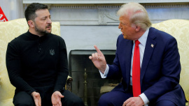 Trump and Zelensky
