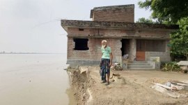রাজশাহীতে নদীভাঙন