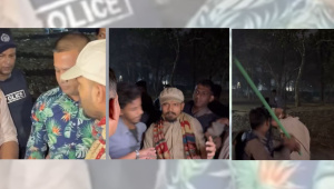 Police beating at Sohrawardi Udyan