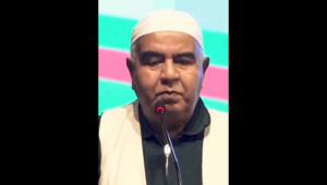 বিএনপি নেতা সৈয়দ মেহেদী আহমেদ রুমী। ছবি: ভিডিও থেকে নেওয়া