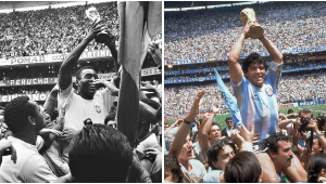 pele and maradona