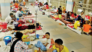 ডেঙ্গু প্রাদুর্ভাবের সময় স্যালাইন রেশনিং