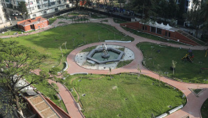 চট্টগ্রামের জাতিসংঘ পার্ক। ছবি: রাজিব রায়হান/স্টার