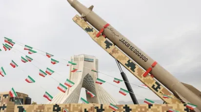 ইরানের ইসলামিক বিপ্লবের ৪৭তম বার্ষিকী উপলক্ষে তেহরানে ক্ষেপণাস্ত্র প্রদর্শনী। ফাইল ছবি: এএফপি 