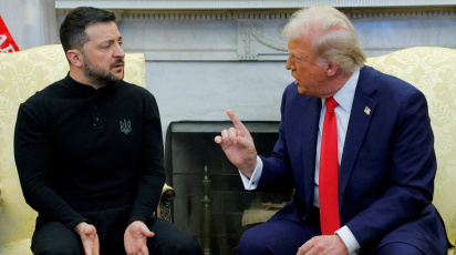 Trump and Zelensky