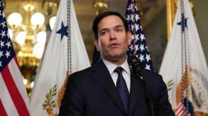 নতুন মার্কিন পররাষ্ট্রমন্ত্রী মার্কো রুবিও। ছবি: এএফপি