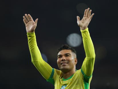 Casemiro celebrates 