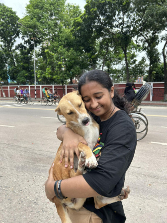 আন্দোলনে কুকুর