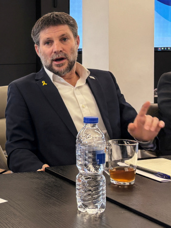 ইসরায়েলি অর্থমন্ত্রী স্মৎরিচ। ছবি: রয়টার্স